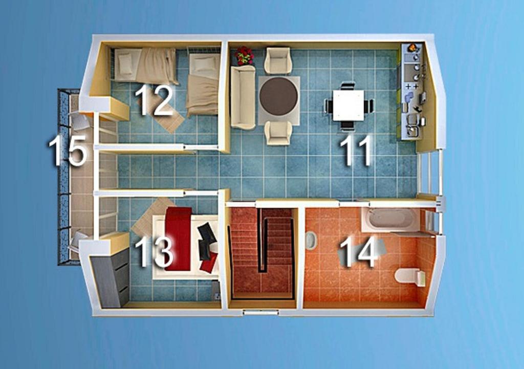Villa Tivat Habitación foto